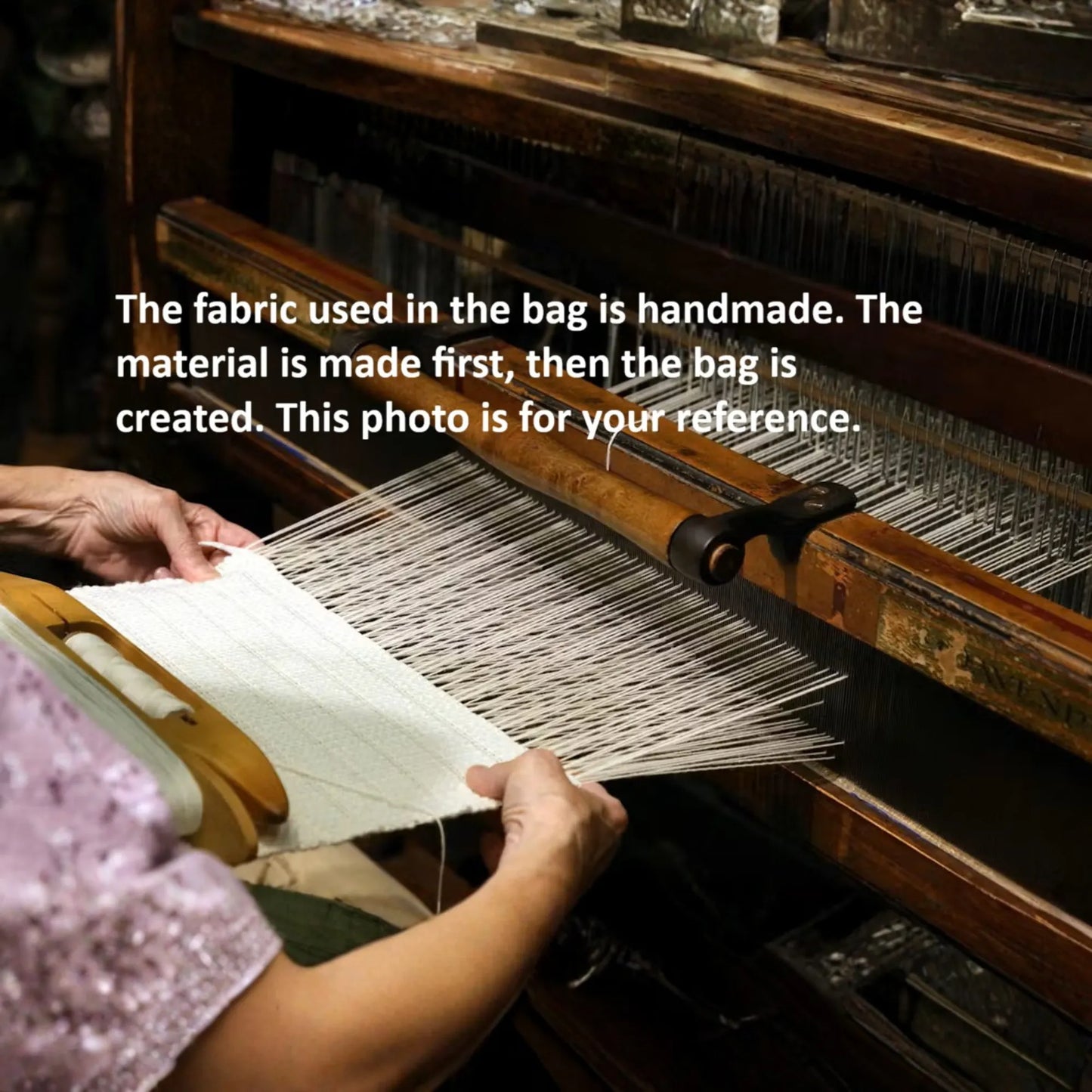 Cotton Bohemian Bag, Sling Bag for Girls and Women Handmade Cotton Purse- HB10024