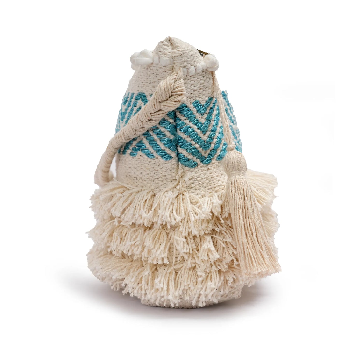 Cotton Bohemian Bag, Sling Bag for Girls and Women Handmade Cotton Purse- HB10024