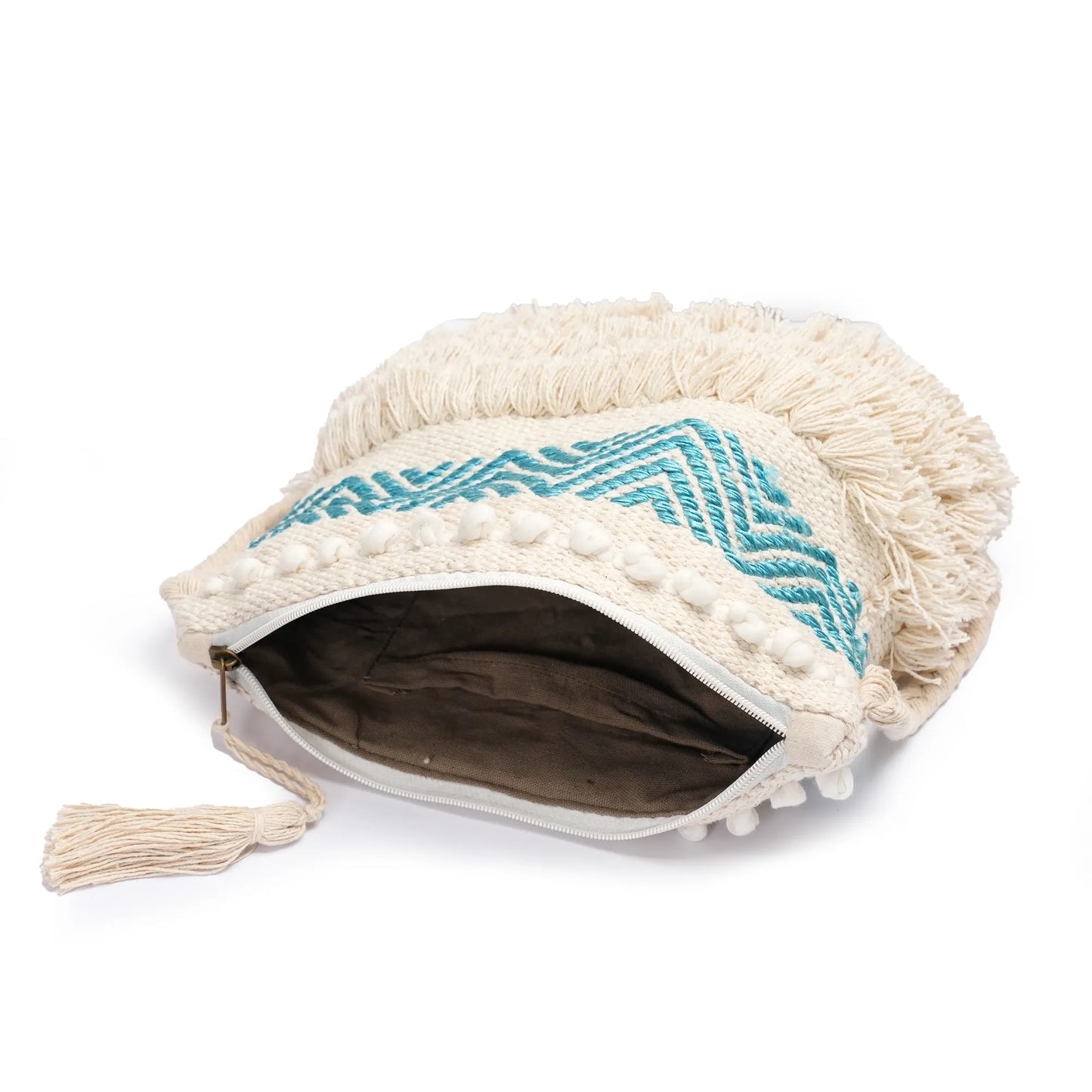 Cotton Bohemian Bag, Sling Bag for Girls and Women Handmade Cotton Purse- HB10024